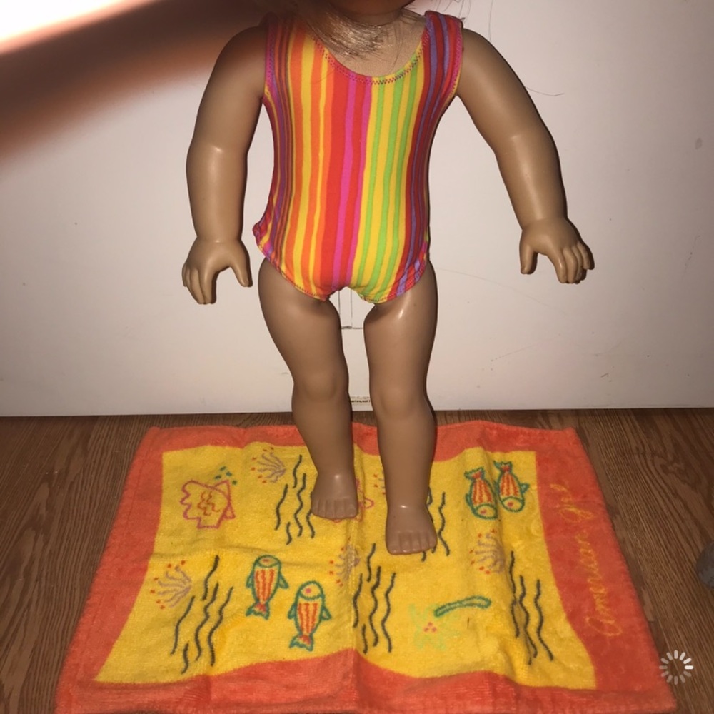 American Girl Swim outfit